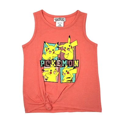 Pokemon Camisole avec noeud pour fille