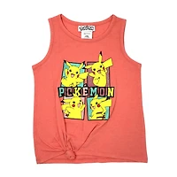 Pokemon Camisole avec noeud pour fille