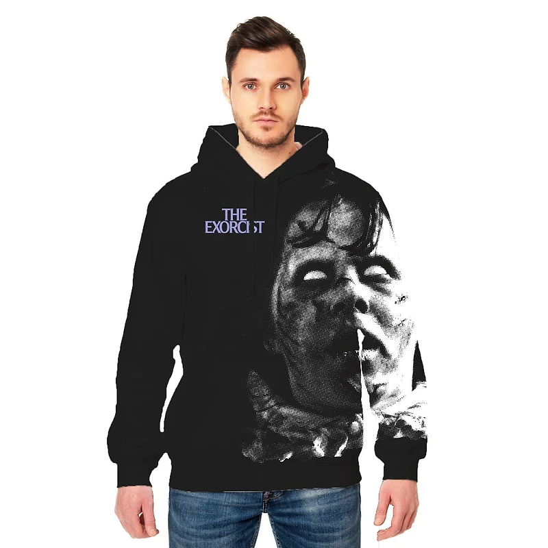 Chandail à capuchon à manches longues The Exorcist Not Regan pour hommes