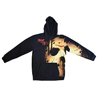 Chandail à capuchon à manches longues pour hommes Friday The 13th Jason Mask