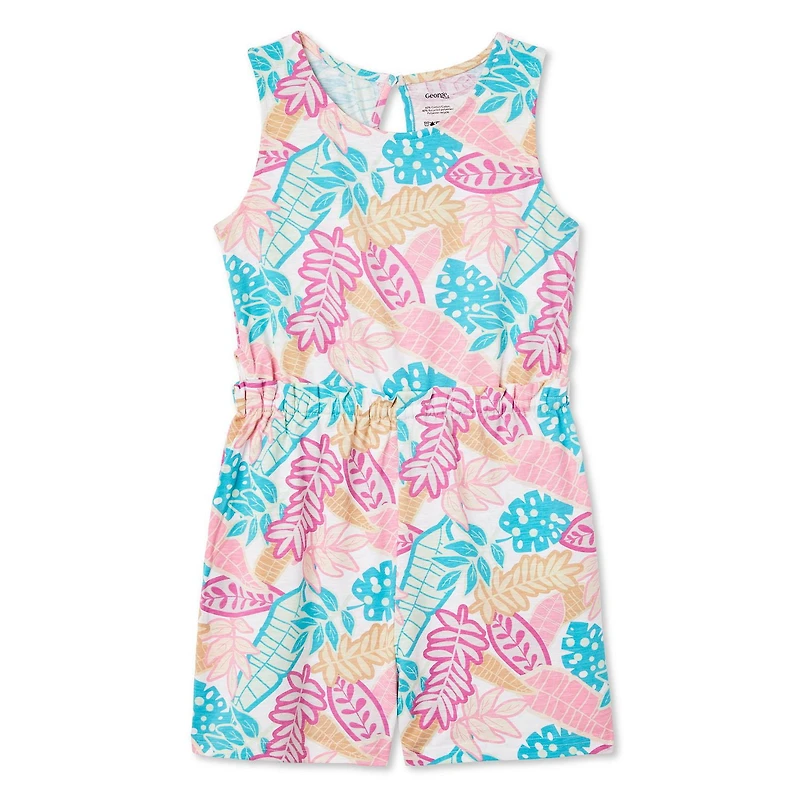George Girls' Cut-Out Romper