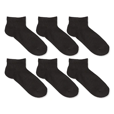 Athletic Works Women's Low-Cut Socks 6-Pack, Sizes 4-10