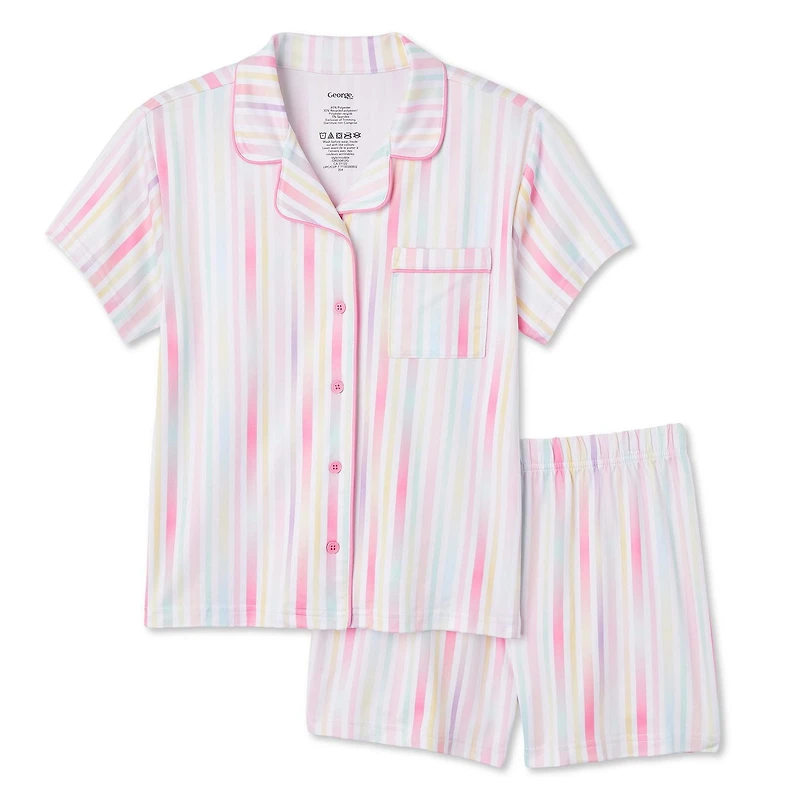 George Girls' Pajama 2-Piece Set