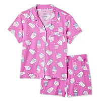 George Girls' Pajama 2-Piece Set