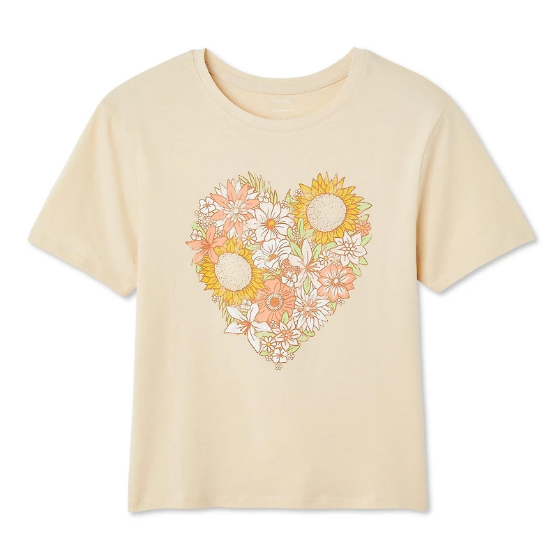 George Girls' Graphic Tee, Sizes XS-XL