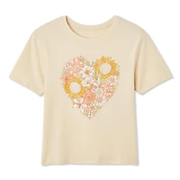 George Girls' Graphic Tee, Sizes XS-XL