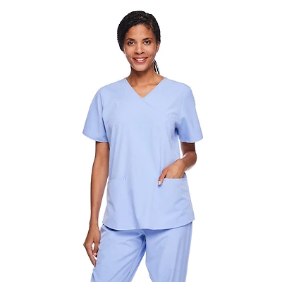 George Women's Wrap Scrub Top - Online Exclusive