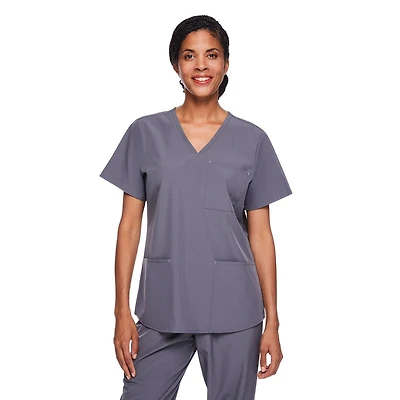 George Women's V-Neckline Scrub Top