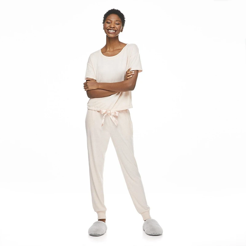 George Women's Tie-Front Pajama Top