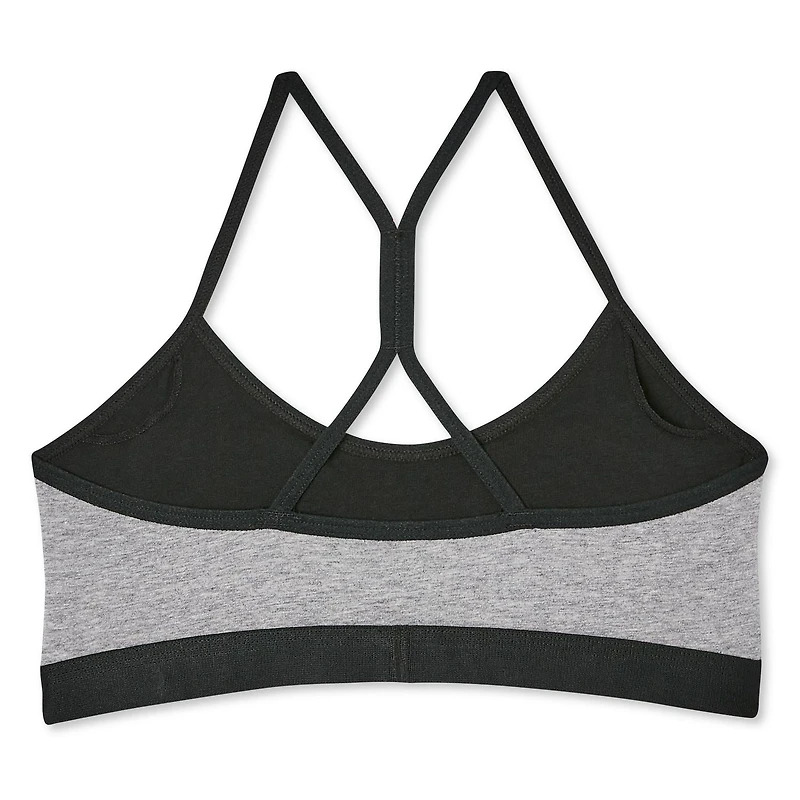 George Girls' Colour Block Sports Bra, Sizes S-XL