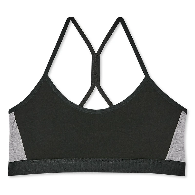 George Girls' Colour Block Sports Bra, Sizes S-XL