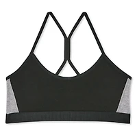 George Girls' Colour Block Sports Bra, Sizes S-XL