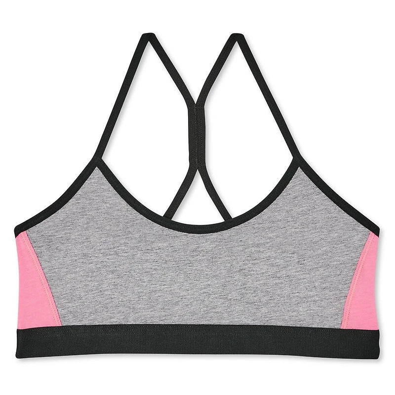 George Girls' Colour Block Sports Bra