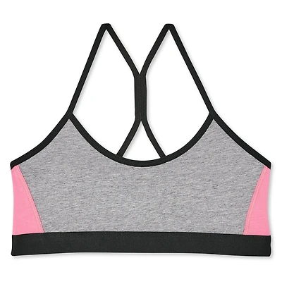George Girls' Colour Block Sports Bra