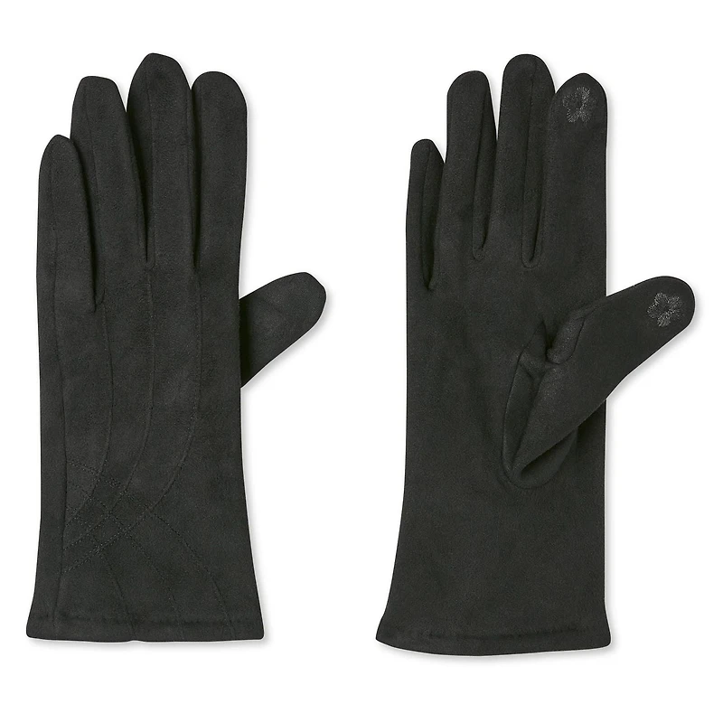 George Women's Faux Suede Gloves