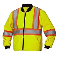Forcefield Men's Hi-Visible Safety Freezer Jacket<br>*On-Line Exclusive, Sizes S-4XL