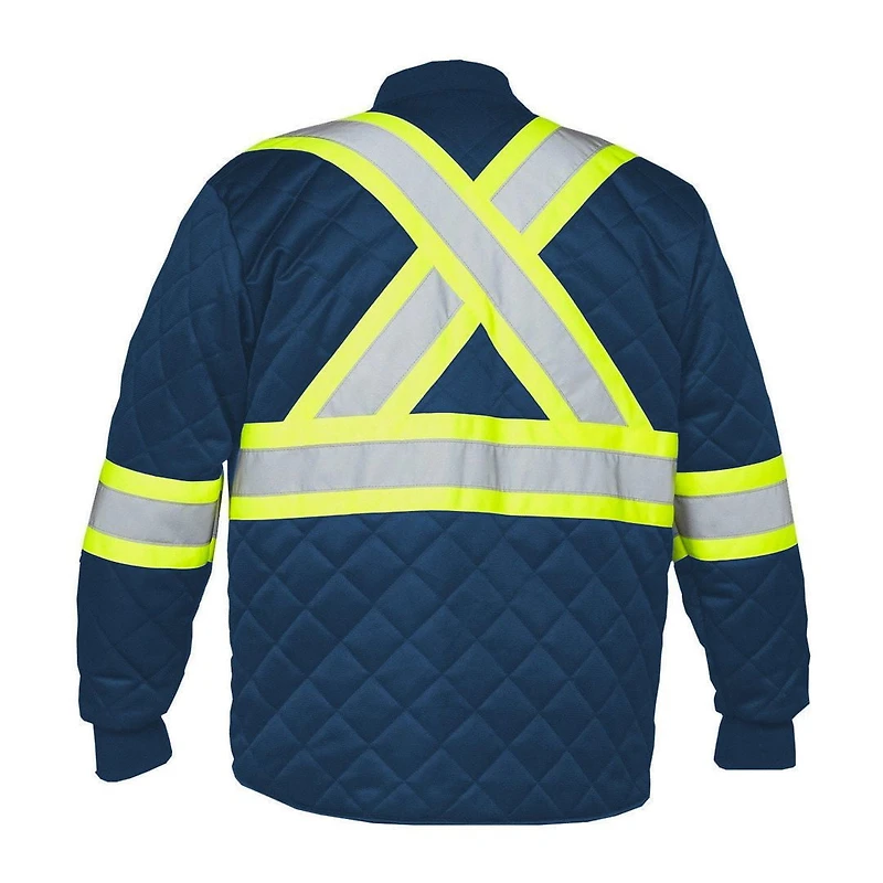 Forcefield Men's Hi-Visible Safety Freezer Jacket<br>*On-Line Exclusive