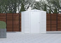 Arrow Select Steel Storage Shed, 6x5, Gris pâle
