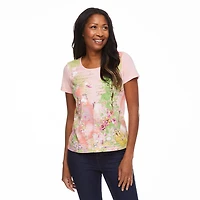 T-shirt imprimé à manches courtes Penmans pour femmes