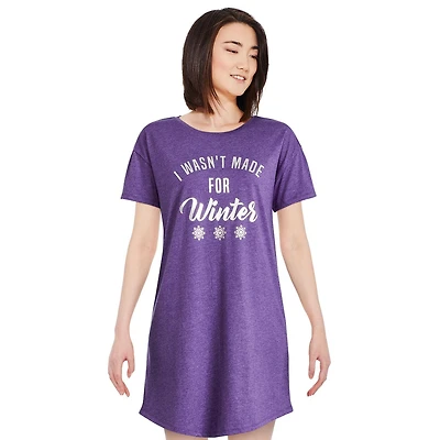 George Women's Short Sleeve Nightshirt