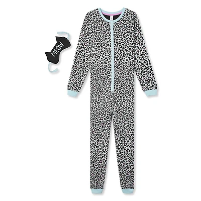 George Girl's Sleeper with Sleep Mask