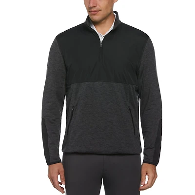 PGA TOUR Veste de Golf à Quart de Zip Knit Pour Hommes