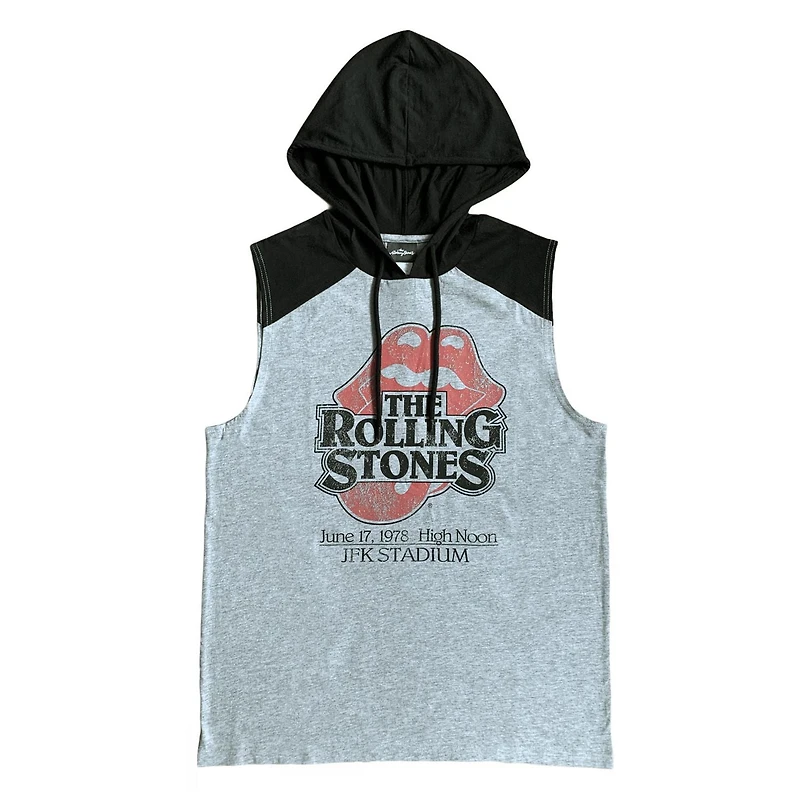 Rolling Stones Men's raglan sleevless hoodie