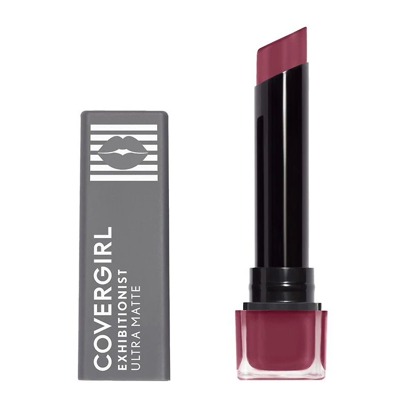 COVERGIRL Rouge à lèvres Ultra Mat Exhibitionist, ne craque pas, augmente l'hydratation des lèvres jusqu'à 40%, dure jusqu'à 24h