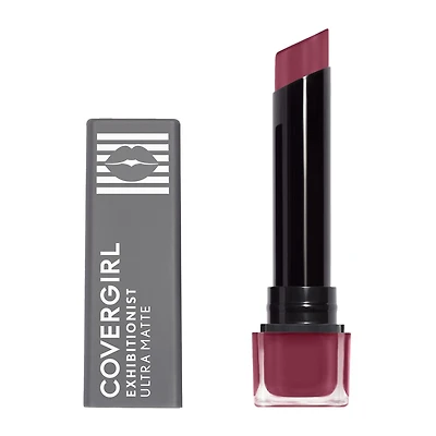 COVERGIRL Rouge à lèvres Ultra Mat Exhibitionist, ne craque pas, augmente l'hydratation des lèvres jusqu'à 40%, dure jusqu'à 24h