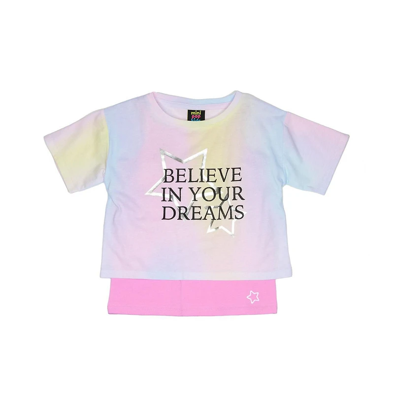 Filles Mini Pop Kids croient en vos rêves Top