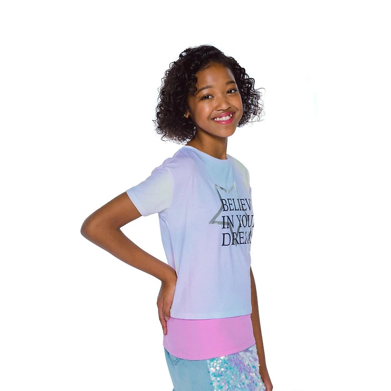 Filles Mini Pop Kids croient en vos rêves Top