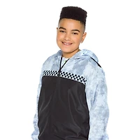 Boys Mini Pop Kids Checker Nylon Jacket