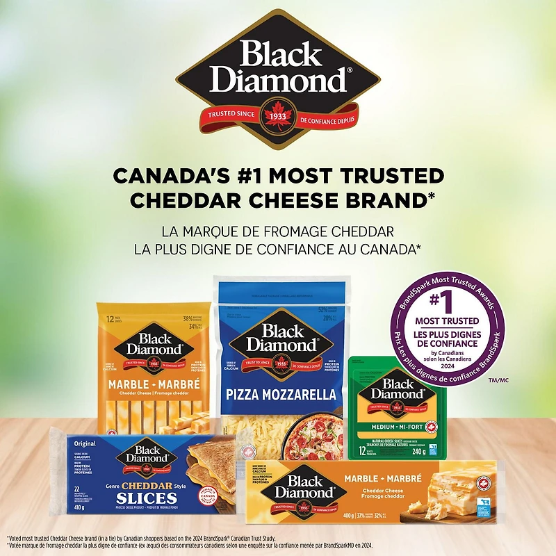 Black Diamond Fromage Râpé Cheddar Marbré