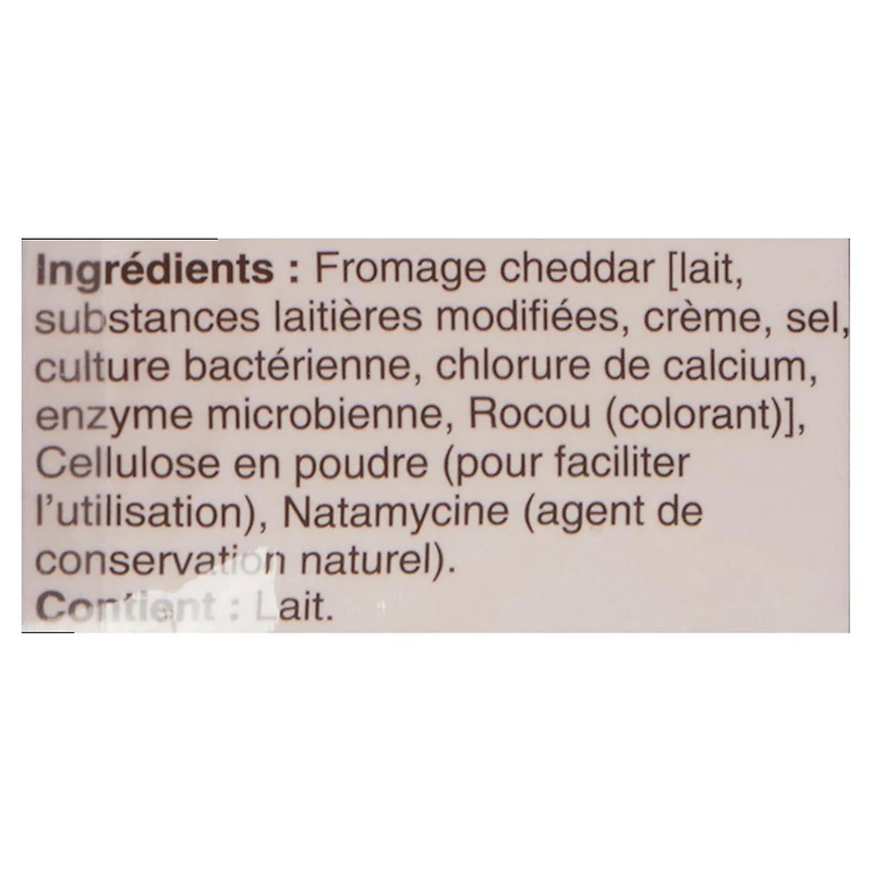 P'tit Quebec Marble Shredded Cheese, 480g