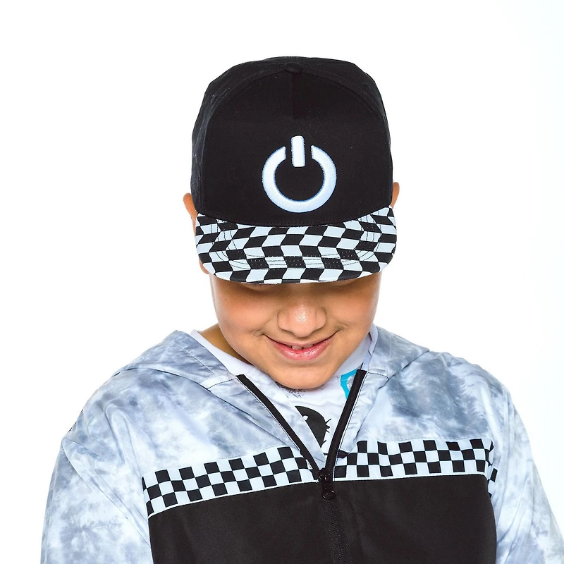 Mini Pop Kids Checkered Hat