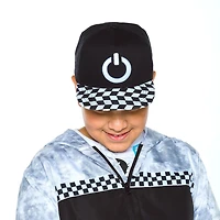 Mini Pop Kids Checkered Hat