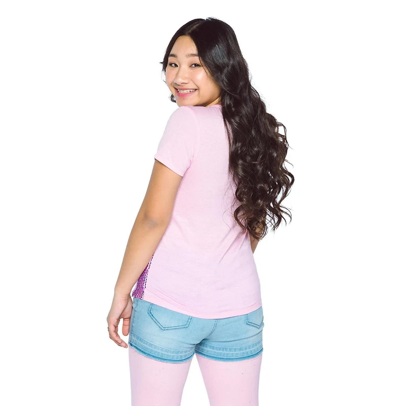Girls Mini Pop Kids Sequins T-Shirt