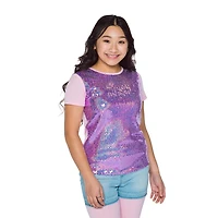 Girls Mini Pop Kids Sequins T-Shirt