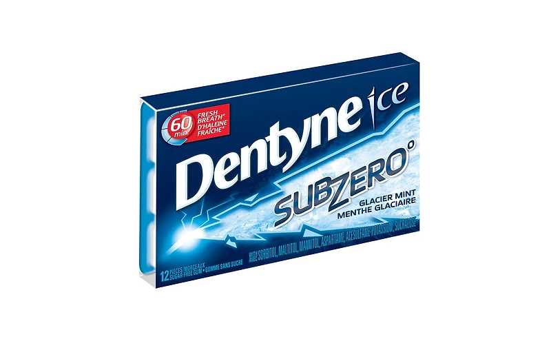 Dentyne Subzero Glacier