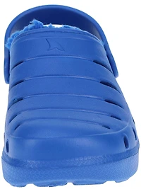 Rugged Shark Boy's  Faux Fur Clog Shoes