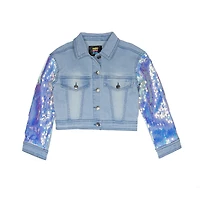 Blouson en denim pour fille Mini Pop Kids