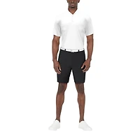 PGA TOUR Course Essentials Men's 8" Flat Front Short with Active Waistband, PGA TOUR Course Essentials Short