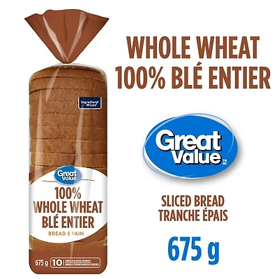 Great Value Whole Wheat Bread