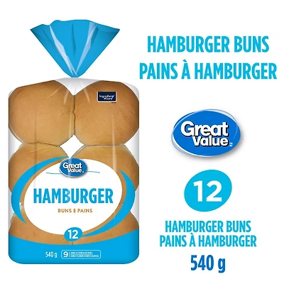 Great Value Hamburger Buns