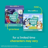 Sous-vêtements d’entraînement Pampers Easy Ups SUPER POUR GARÇONS tailles 2-6, 74-46 sous-vêtements