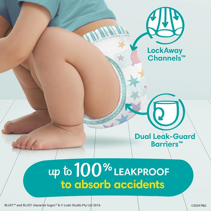 Sous-vêtements d’entraînement Pampers Easy Ups SUPER POUR GARÇONS tailles 2-6, 74-46 sous-vêtements