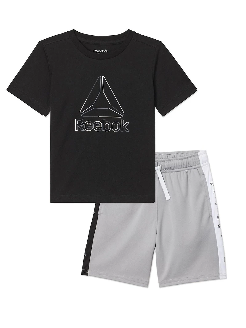 Reebok Toddler 'Limitless" Short Sleeve Tee and Short Set
