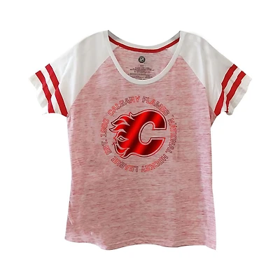 Tee-shirt dames des Flames de Calgary
