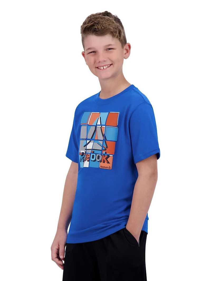 Reebok T-shirt graphique à manches courtes pour garçon