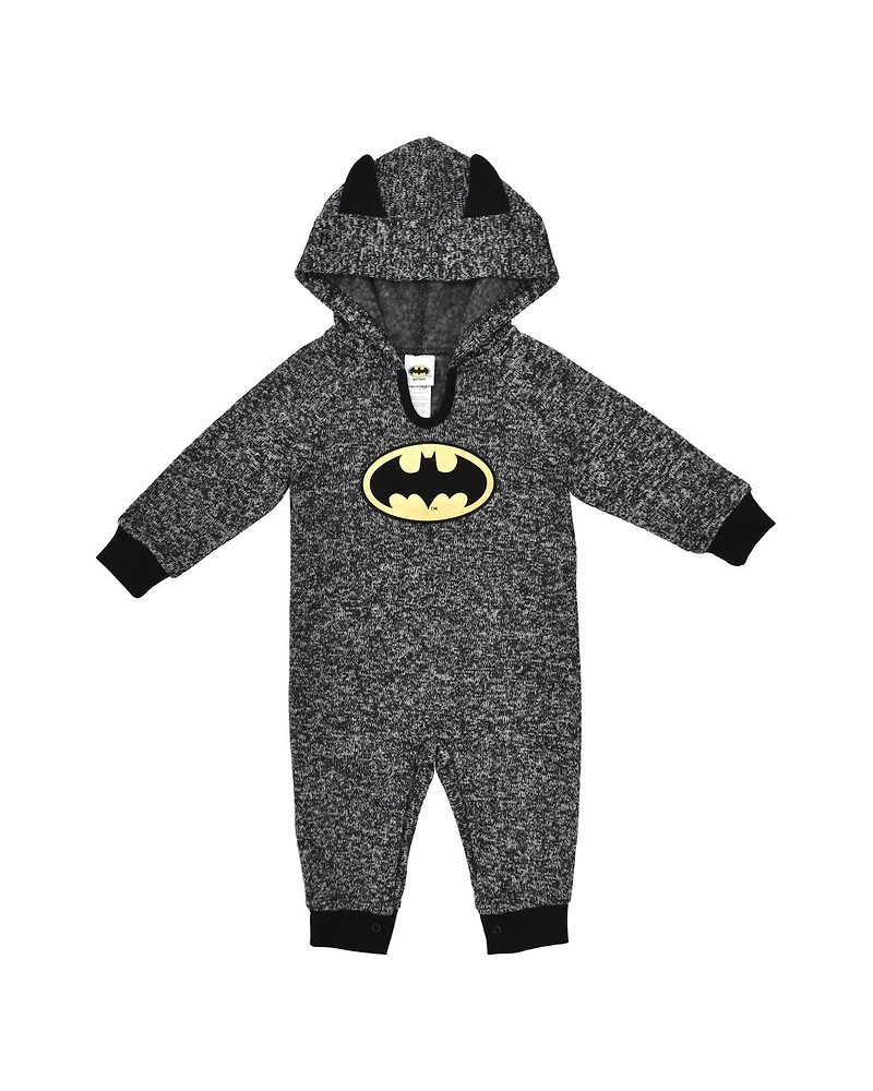 Warner Brothers Batman Hodded Coverall for Boys